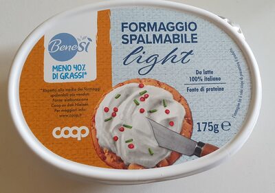 formaggio spalmabile light