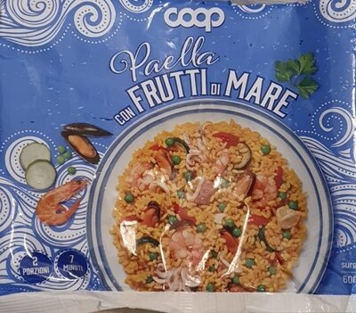 Paella con frutti di mare