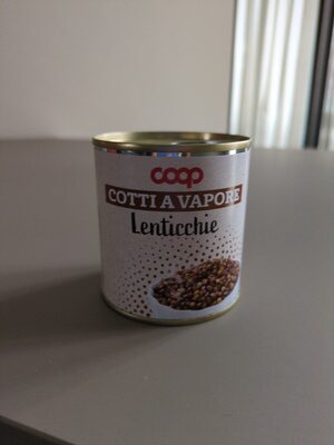Lenticchie cotte a vapore