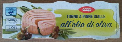 Tonno a Pinne Gialle all'Olio d'Oliva 3x80g