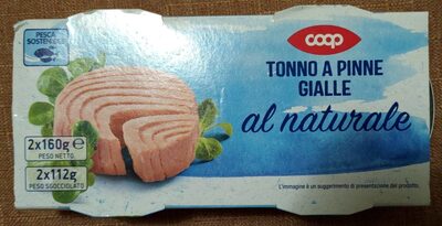 Tonno a Pinne Gialle Al Naturale 2x160g