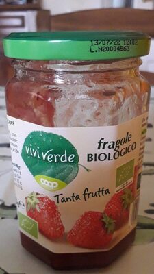 Preparato di fragole biologico