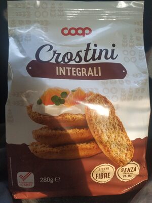 Crostini con farina integrale