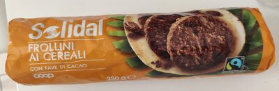 Frollini ai Cereali con Fave di Cacao