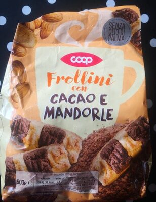 Frollini con cacao e mandorle