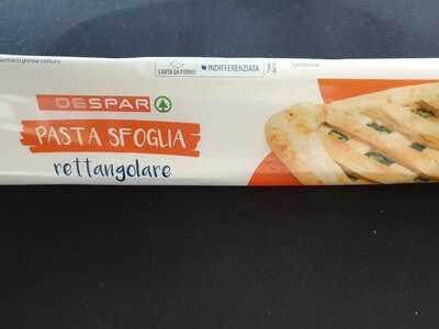 pasta sfoglia rettangolare