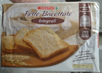 Fette biscottate integrali