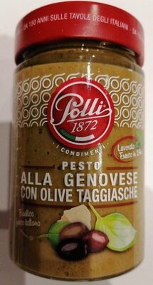 Pesto alla genovese con olive taggiasche