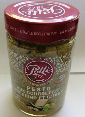 Pesto Courgettes Pecorino et Citron
