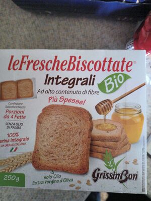 le Fresche biscottate integrali bio