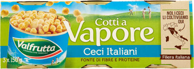 Cotti a vapore ceci italiani