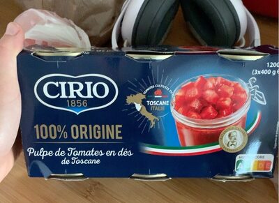 Pulpe de tomates en dés
