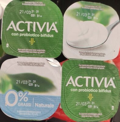 Yogurt 0 % grassi bianco naturale