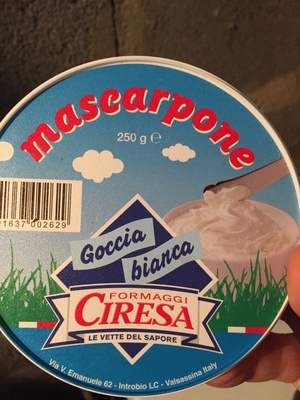 Mascarpone - Fromage à pâte fraîche