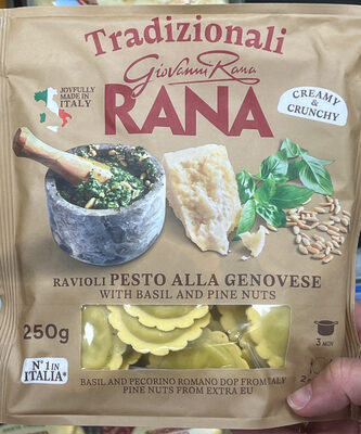 Ravioli Basilico e pinoli