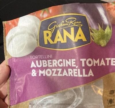 Tortellini Aubergine, Tomate & Mozzarella