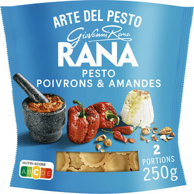 Ravioli RANA Pesto Poivrons rouges et Amandes