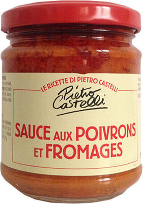 Pietro Castelli Sauce Pasta Poivron Fromage 190G