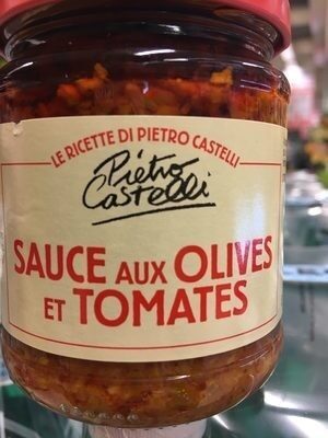 Sauce aux olives et tomates