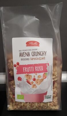Avena crunchy frutti rossi biologico