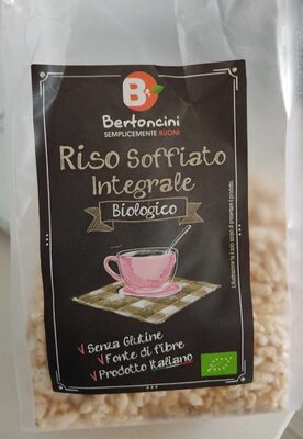 Riso soffiato integrale biologico Bertoncini