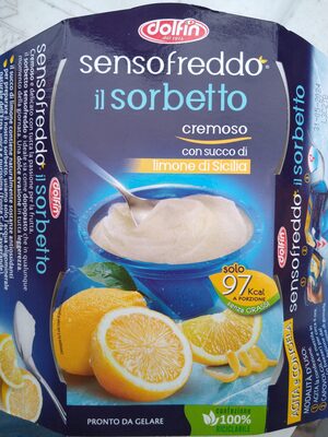 Sensofreddo il sorbetto al limone di Sicilia