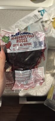Barbabietole Rosse cotte al vapore