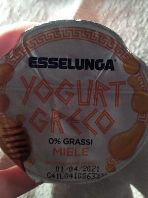 Yogurt Greco al miele