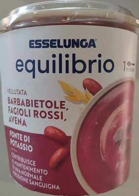 Vellutata barbabietole rosse, fagioli rossi, avena