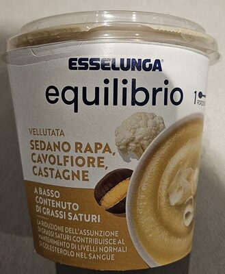 Vellutata Sedano rapa, cavolfiore, castagne