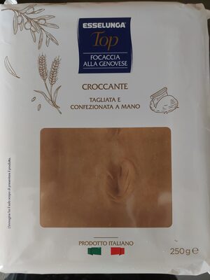 Focaccia all genovese croccante