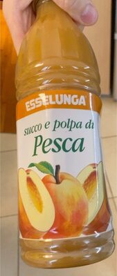 Succo e polpa di pesca