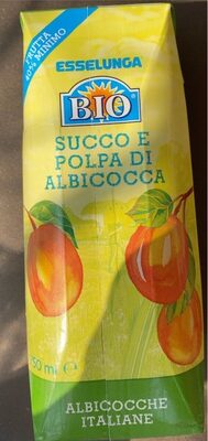 Succo e polpa di albicocca Bio
