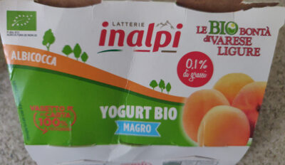yogurt bio magro albicocca