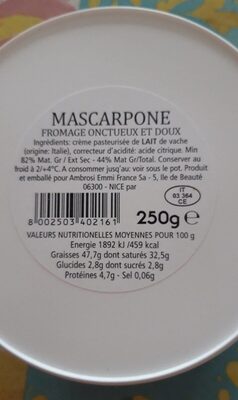 Mascarpone