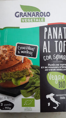 Panati al tofu con spinaci