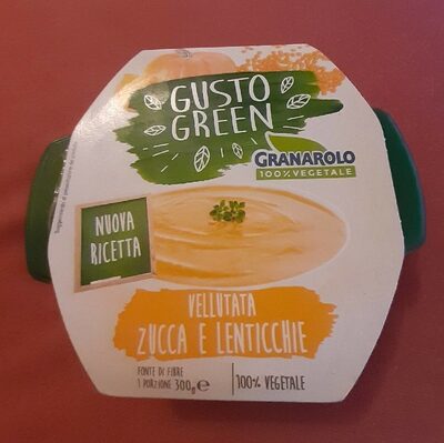 Vellutata zucca e lenticchie