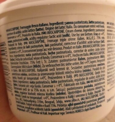 ZANETTI Mascarpone Cheese