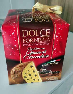 Panettone con Gocce di Cioccolato
