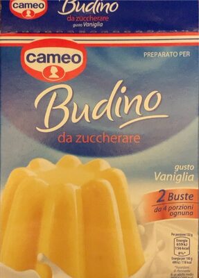 Budino gusto vaniglia da zuccherare
