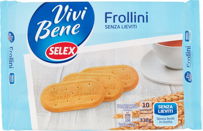 Vivi bene frollini senza lieviti