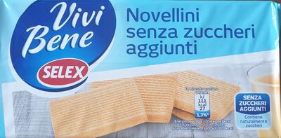 Novellini senza zuccheri aggiunti