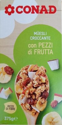 Müesli Croccante con pezzi di frutta