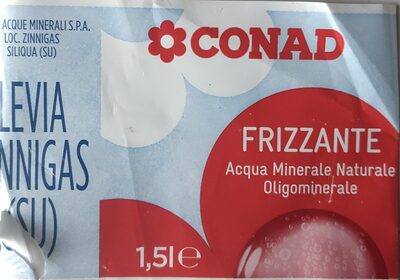 Acqua minerale naturale frizzante