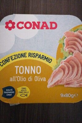 Tonno all'olio di oliva