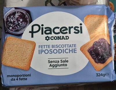 Fette biscottate iposodiche