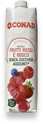 Succo Frutti Rossi E Ibisco