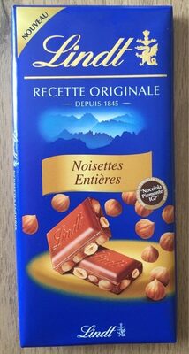 Chocolat Noisettes entieres