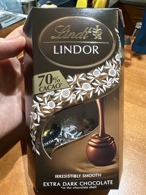 Extra hořká čokoláda s jemnou tekutou náplní (44%)