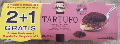 Tartufo 2x90g +1 Gratuit